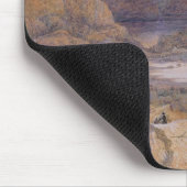 mountain湖、ノルウェー、c.1827 マウスパッド (コーナー)