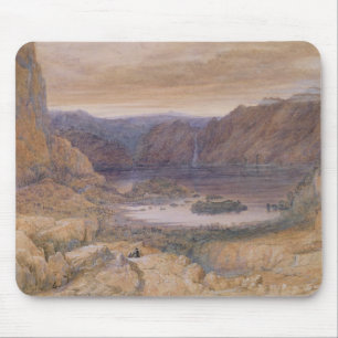 mountain湖、ノルウェー、c.1827 マウスパッド