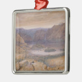 mountain湖、ノルウェー、c.1827 メタルオーナメント (左)