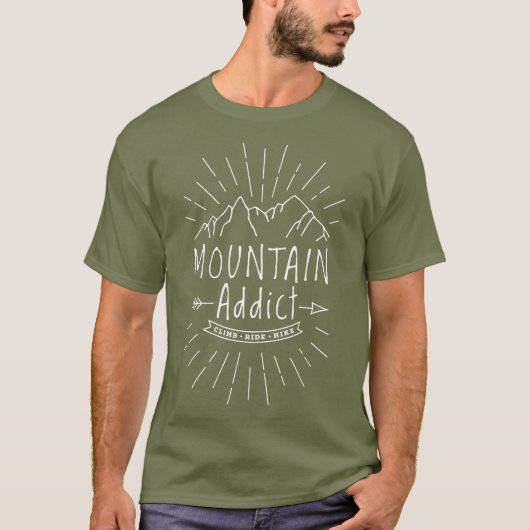 Mountain Addict Tシャツ (正面)