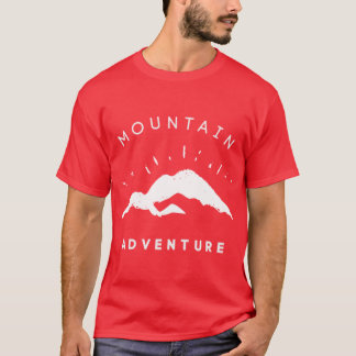 Mountain Adventure Outr Hiking Active friends Tシャツ
