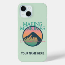 Mountain Adventures Making Memories iPhone 15 カーゼ