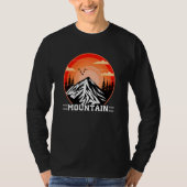 Mountain and Forest Scene 74 Tシャツ (正面)