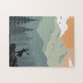 Mountain Art Mountain Top Images Green Mountain Ph ジグソーパズル (横)