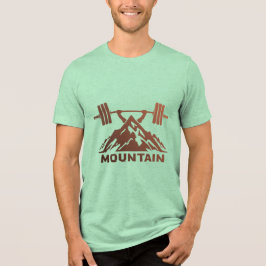 Mountain Barbell Adventure – Outdoor Fitness  トライブレンドＴシャツ