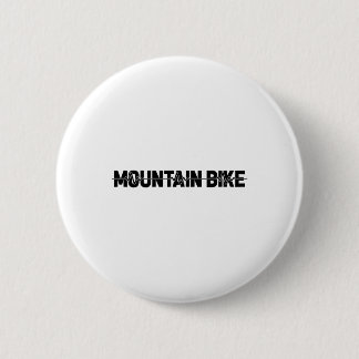 Mountain Bike - Biker Biking Mtb Ekg Heartbeat  缶バッジ