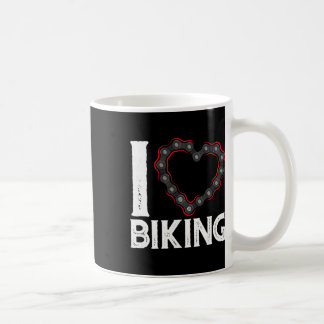 Mountain Bike Cycling Bicycle I Love Biking  コーヒーマグカップ
