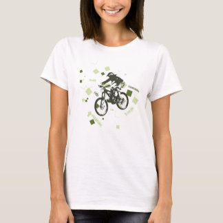 Mountain bike rider shirt - Mountain biker jumping Tシャツ