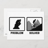 Mountain Biking ポストカード (正面/裏面)