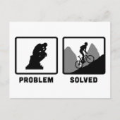 Mountain Biking ポストカード (正面)