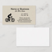 Mountain biking 名刺 (正面/裏面)