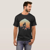 Mountain Biking For Men Women MTB Mountain Biker   Tシャツ (正面フル)