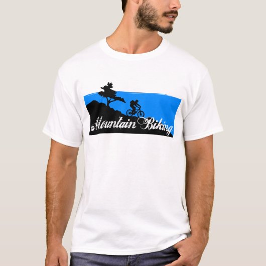 Mountain Biking MTB T-Shirt Tシャツ (正面)