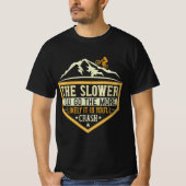Mountain Biking Quotes Gift Tシャツ (正面)