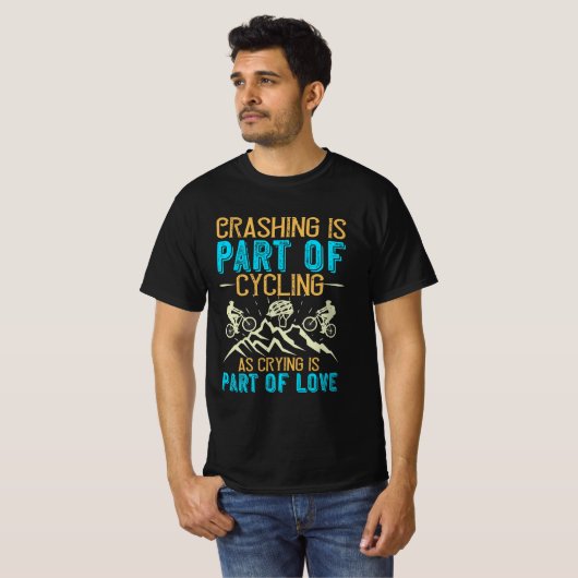 Mountain Biking Quotes Gift Tシャツ (正面フル)