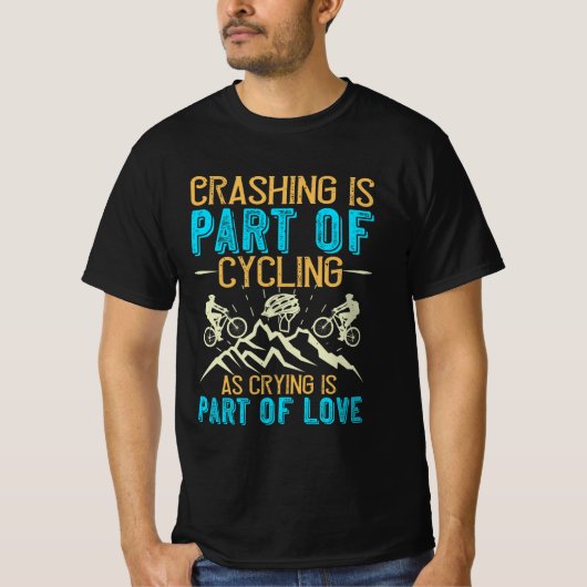 Mountain Biking Quotes Gift Tシャツ (正面)