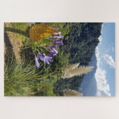 Mountain Bloom at the Edge of Light ジグソーパズル (横)