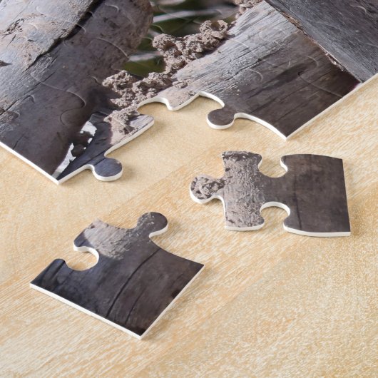 Mountain Blue Jay - 8x10 - 110個 ジグソーパズル (側面)