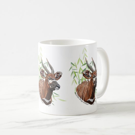 Mountain Bongo Mug コーヒーマグカップ (正面右)