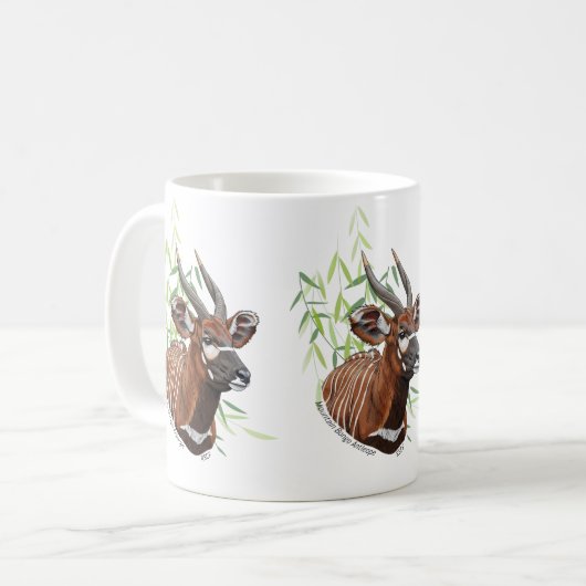 Mountain Bongo Mug コーヒーマグカップ (正面左)
