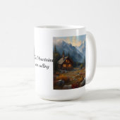 Mountain Cabin Mug コーヒーマグカップ (正面右)
