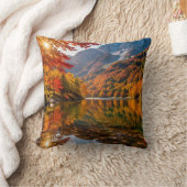 Mountain Calm in Fall クッション (ブランケット)
