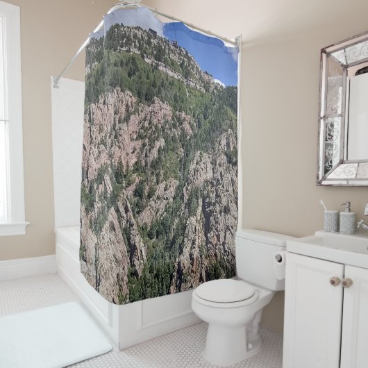 Mountain Crest Shower Curtain シャワーカーテン (インサイチュ)