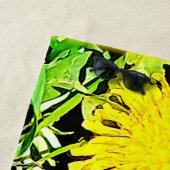 Mountain Dandelion写真：オタワ・カナダ ビーチタオル (インサイチュ)