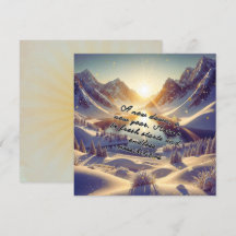 Mountain Dawn：新年の誓い