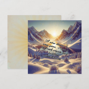 Mountain Dawn：新年の誓い シーズンカード