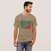 Mountain Dude gift Tシャツ (正面フル)