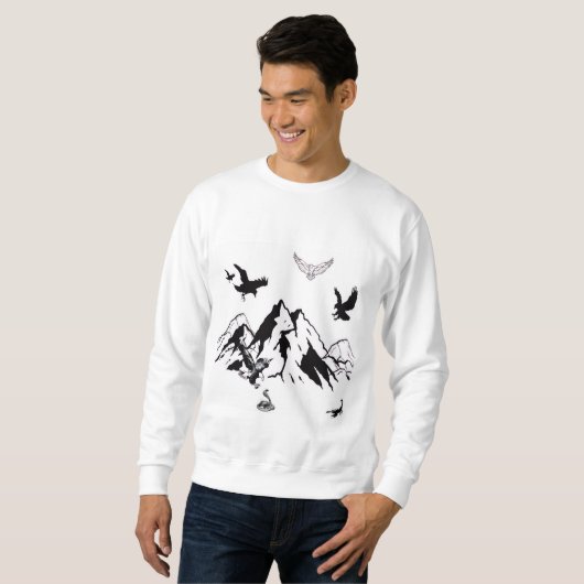 Mountain Eagle Sweatshirt スウェットシャツ (正面フル)