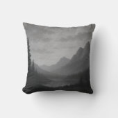 Mountain Escape Throw Pillow クッション (正面)