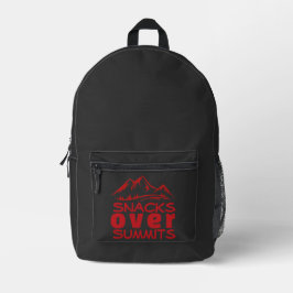Mountain Explorer Hiking Backpack プリントバックパック