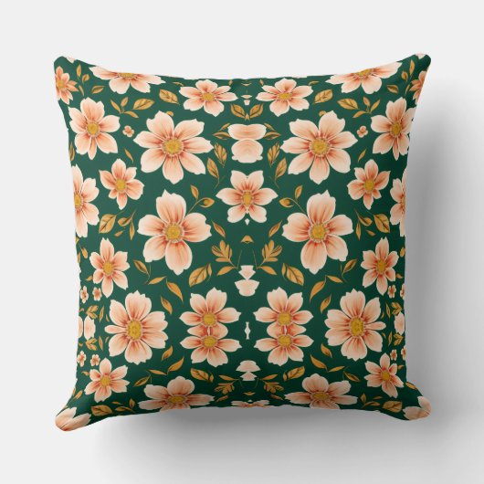 Mountain flowers2 クッション (裏面)