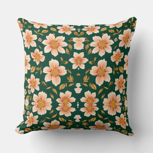 Mountain flowers クッション (正面)