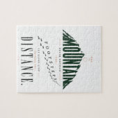 Mountain Footsteps Distance Quote ジグソーパズル (横)