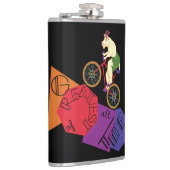 Mountain Goat Mountain Biking フラスク (右)