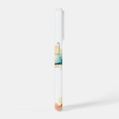 Mountain Grace – Watercolor Cross iPhoneケース (右側面)