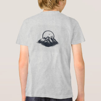Mountain graphic t-shirt, perfect for nature lover トライブレンドTシャツ
