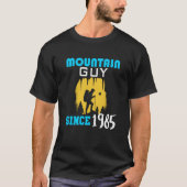 Mountain guy since 1985 tシャツ (正面)