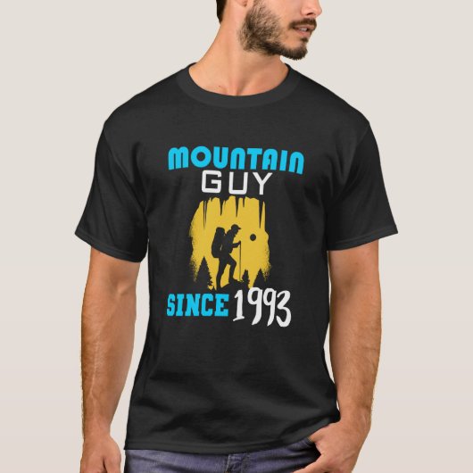 Mountain guy since 1993 tシャツ (正面)