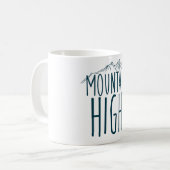 Mountain High コーヒーマグカップ (正面左)