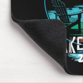 Mountain Hiking Skiing Family Vacation 2025 Trip L マウスパッド (コーナー)