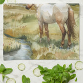 Mountain Horse キッチンタオル (折り畳み)