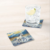 Mountain Horse スクエアペーパーコースター (インサイチュ)