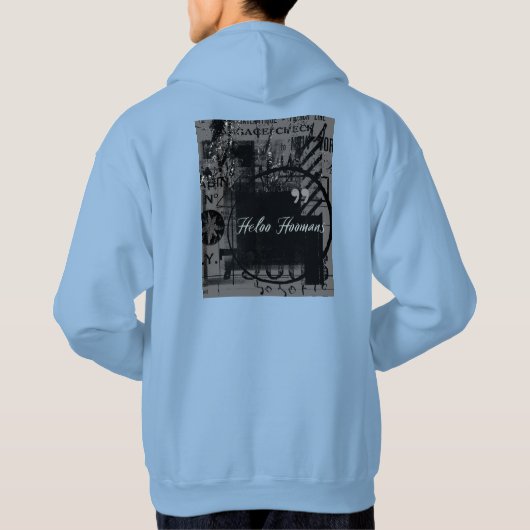 mountain humans  パーカ (裏面)