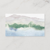 Mountain Lakeの結婚Webサイト挿入カード エンクロージャーカード (裏面)