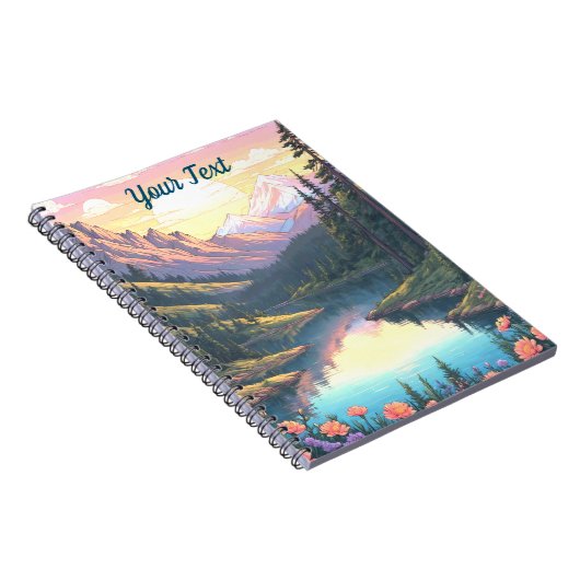 Mountain Lake ノートブック (右側)