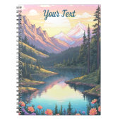 Mountain Lake ノートブック (正面)